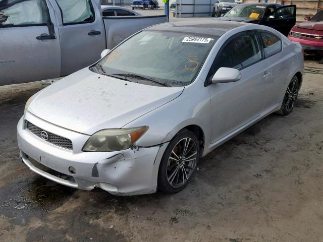JTKDE177070185214 - 2007 TOYOTA SCION TC ვერცხლისფერი ფოტო 2