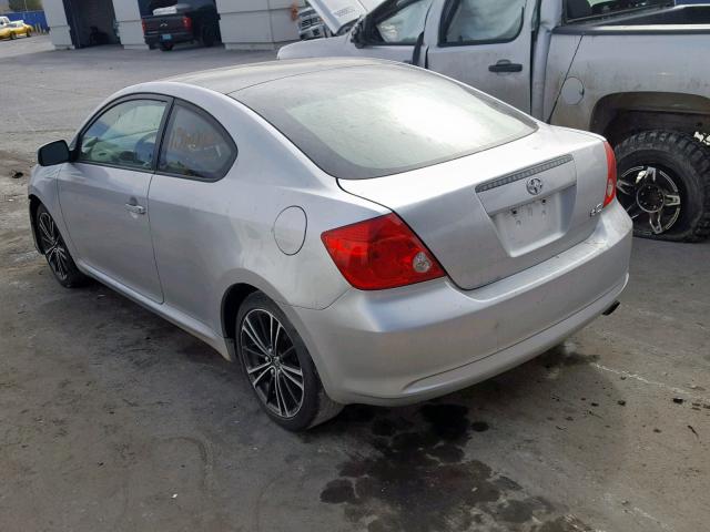 JTKDE177070185214 - 2007 TOYOTA SCION TC ვერცხლისფერი ფოტო 3
