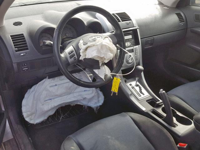 JTKDE177070185214 - 2007 TOYOTA SCION TC ვერცხლისფერი ფოტო 9