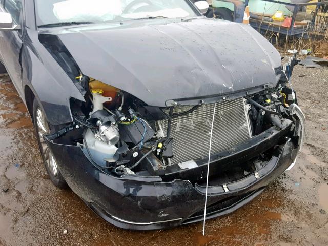 1C3BC2FG0BN607364 - 2011 CHRYSLER 200 LIMITE BLACK photo 9