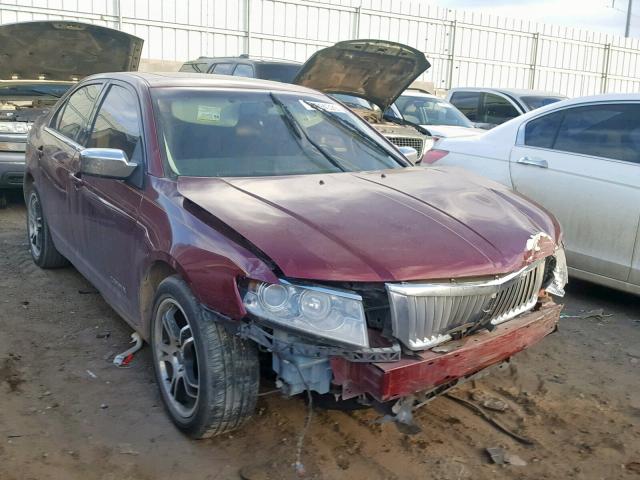 3LNHM26126R615673 - 2006 LINCOLN ZEPHYR MAROON photo 1