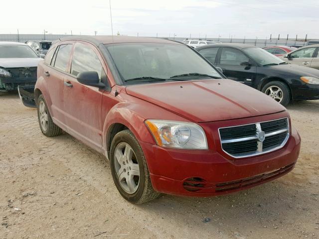 1B3HB28B18D714336 - 2008 DODGE CALIBER RED photo 1