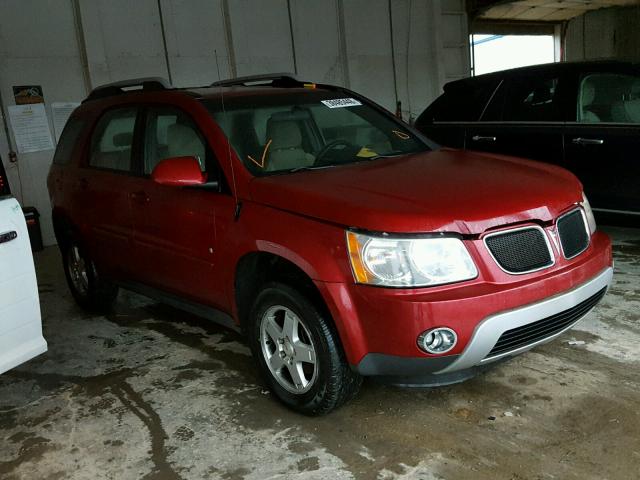 2CKDL63F166104789 - 2006 PONTIAC TORRENT RED photo 1