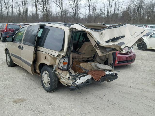 1GNDV23E05D125089 - 2005 CHEVROLET VENTURE LS GOLD photo 3