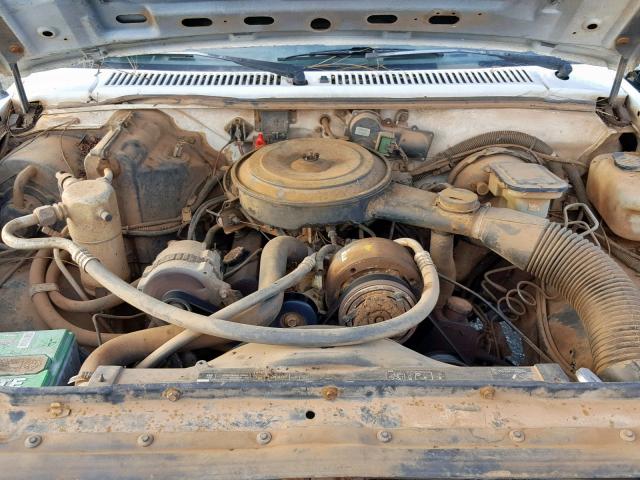 1GNCT18R0H8136839 - 1987 CHEVROLET BLAZER S10 WHITE photo 7