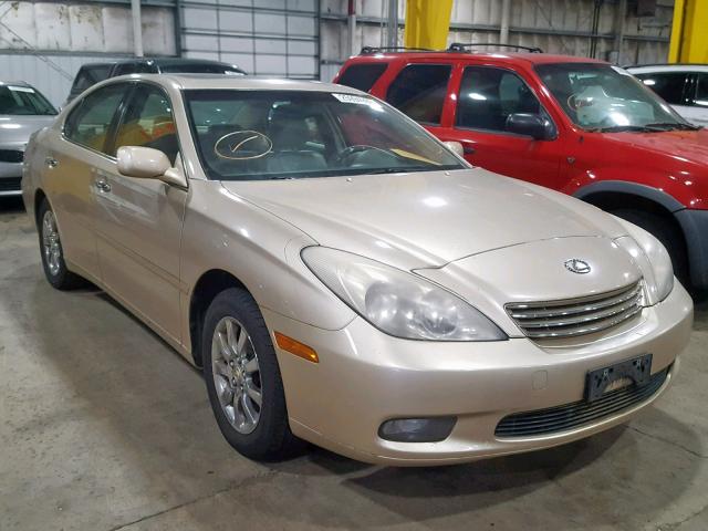 JTHBF30G630122029 - 2003 LEXUS ES 300 GOLD photo 1