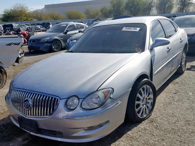 2G4WD582491243129 - 2009 BUICK LACROSSE C SILVER photo 2