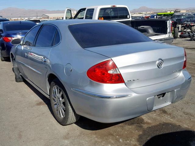 2G4WD582491243129 - 2009 BUICK LACROSSE C SILVER photo 3