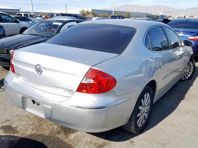 2G4WD582491243129 - 2009 BUICK LACROSSE C SILVER photo 4