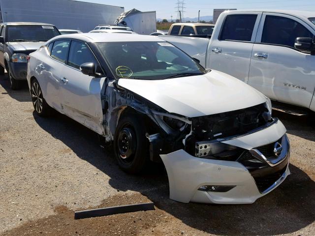 1N4AA6AP8GC391378 - 2016 NISSAN MAXIMA 3.5 WHITE photo 1