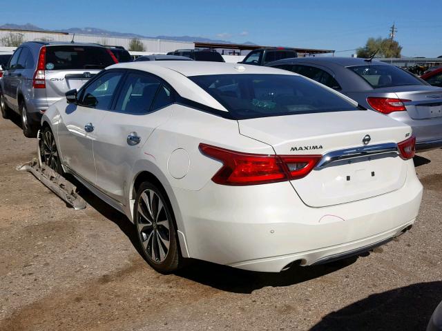 1N4AA6AP8GC391378 - 2016 NISSAN MAXIMA 3.5 WHITE photo 3