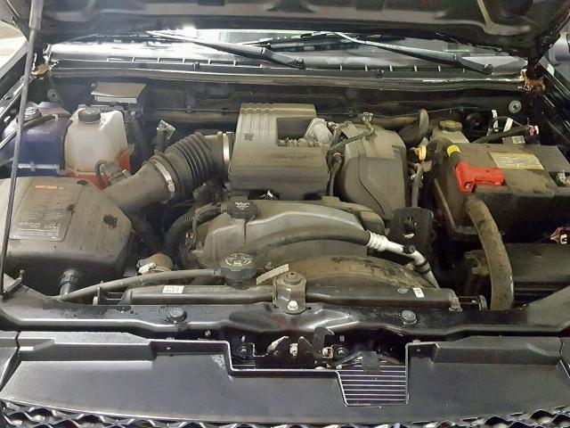 1GCDSCFE0C8135923 - 2012 CHEVROLET COLORADO L BLACK photo 7