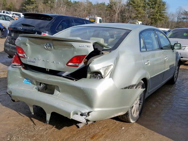 4T1BK36B56U142547 - 2006 TOYOTA AVALON XL GREEN photo 4