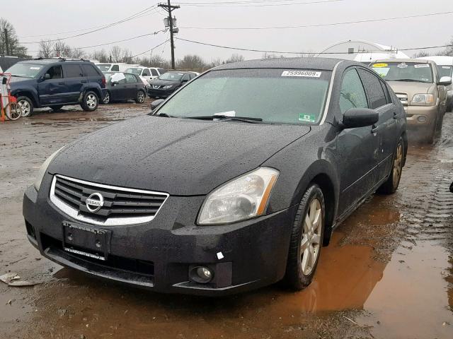 1N4BA41EX8C817970 - 2008 NISSAN MAXIMA SE BLACK photo 2