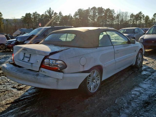 YV1NC62D23J037365 - 2003 VOLVO C70 HPT WHITE photo 4