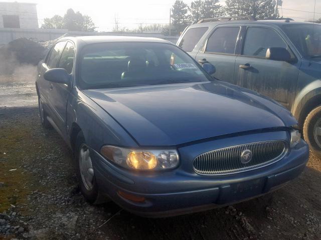 1G4HR54K4YU201174 - 2000 BUICK LESABRE LI BLUE photo 1