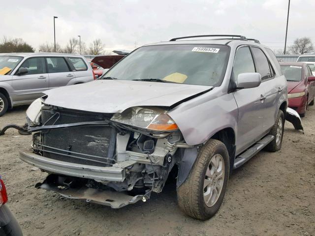 2HNYD18723H504719 - 2003 ACURA MDX TOURIN SILVER photo 2