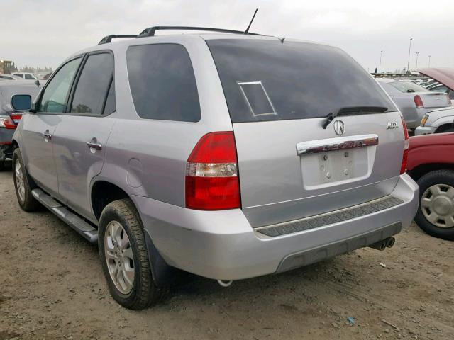 2HNYD18723H504719 - 2003 ACURA MDX TOURIN SILVER photo 3