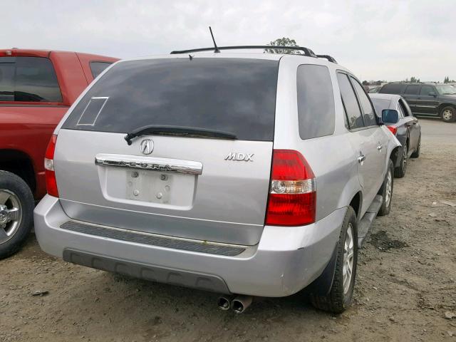 2HNYD18723H504719 - 2003 ACURA MDX TOURIN SILVER photo 4