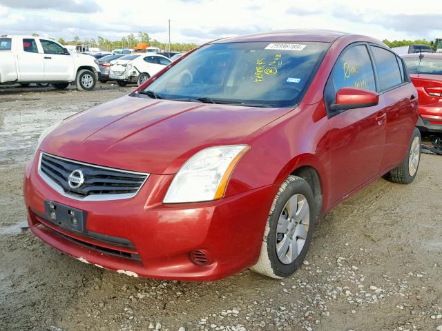 3N1AB6AP7BL678038 - 2011 NISSAN SENTRA 2.0 RED photo 2