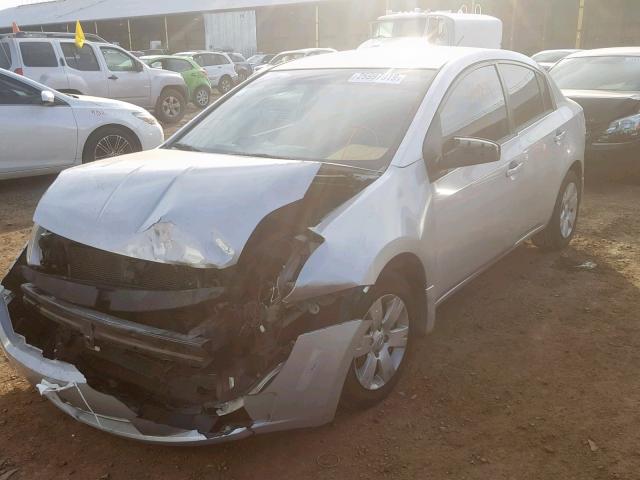 3N1AB61E69L638252 - 2009 NISSAN SENTRA 2.0 SILVER photo 2