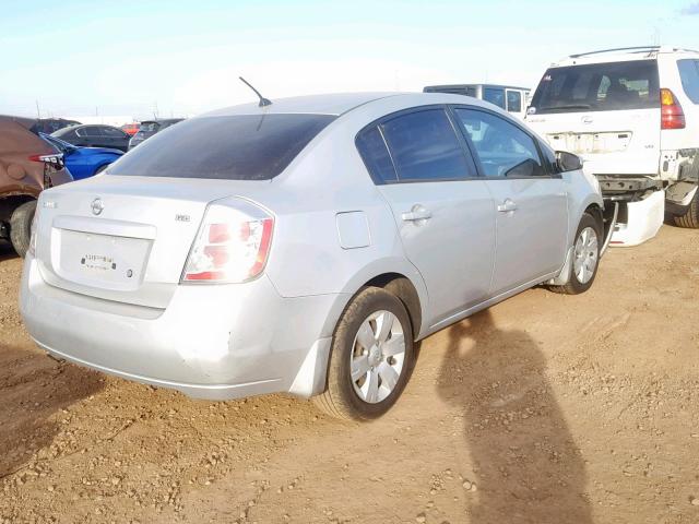 3N1AB61E69L638252 - 2009 NISSAN SENTRA 2.0 SILVER photo 4