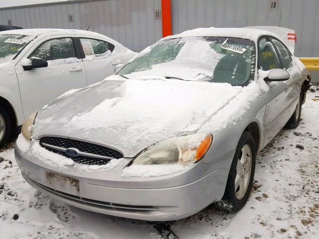 1FAFP55U61G216237 - 2001 FORD TAURUS SES SILVER photo 2