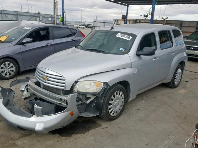 3GNBAADB0AS620761 - 2010 CHEVROLET HHR LS Plata foto 2