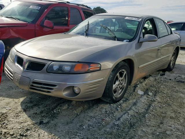 1G2HX54K4Y4210892 - 2000 PONTIAC BONNEVILLE BEIGE photo 2