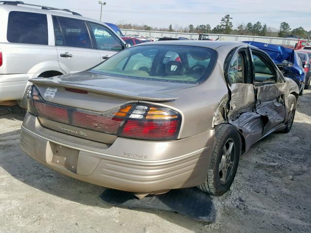 1G2HX54K4Y4210892 - 2000 PONTIAC BONNEVILLE BEIGE photo 4