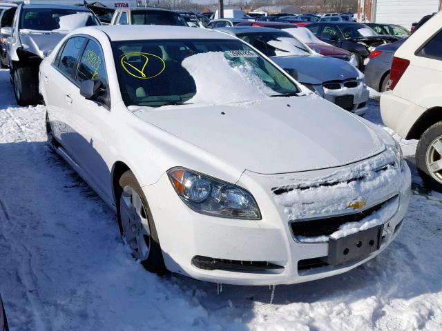 1G1ZA5E02CF372766 - 2012 CHEVROLET MALIBU LS WHITE photo 1