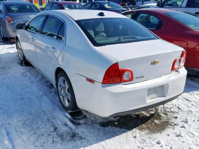 1G1ZA5E02CF372766 - 2012 CHEVROLET MALIBU LS WHITE photo 3