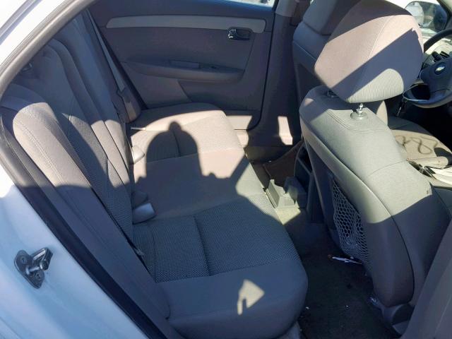 1G1ZA5E02CF372766 - 2012 CHEVROLET MALIBU LS WHITE photo 6