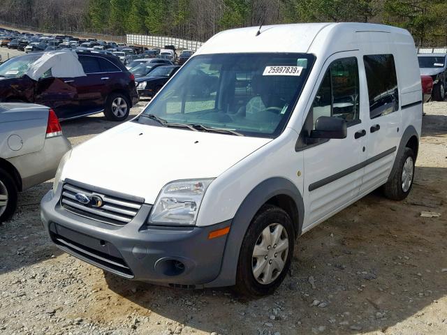 NM0LS6AN3AT016873 - 2010 FORD TRANSIT CO WHITE photo 2