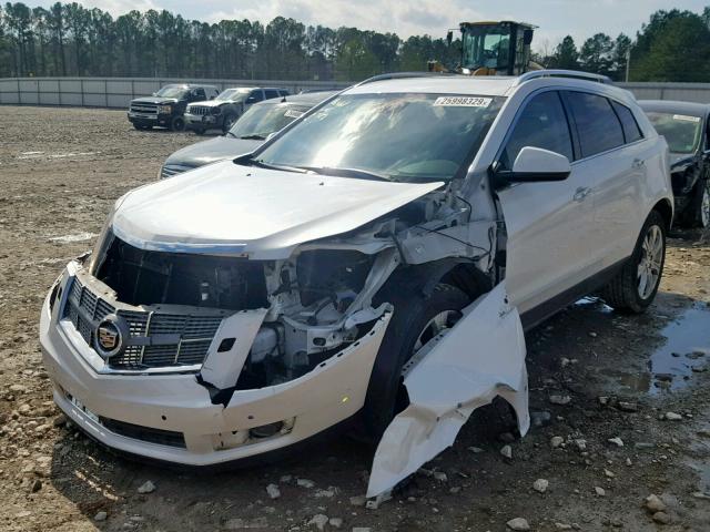 3GYFNCEYXAS653001 - 2010 CADILLAC SRX PREMIU WHITE photo 2