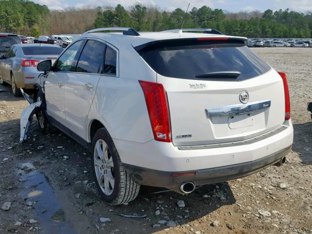 3GYFNCEYXAS653001 - 2010 CADILLAC SRX PREMIU WHITE photo 3