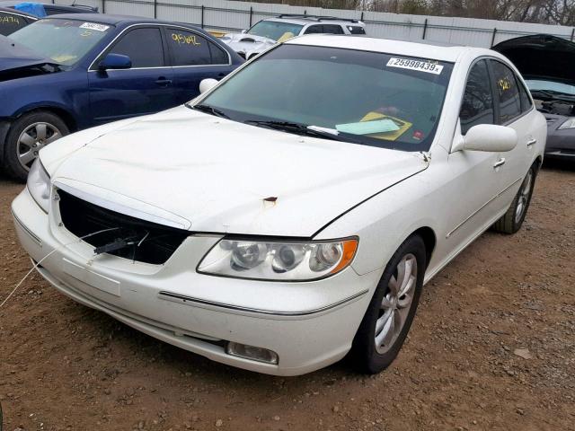 KMHFC46F16A088429 - 2006 HYUNDAI AZERA SE WHITE photo 2