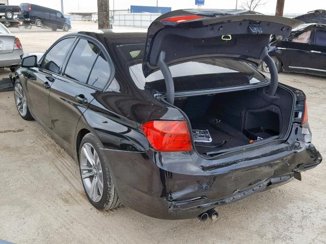 WBA3C1C57FP853106 - 2015 BMW 328 I SULE BLACK photo 3