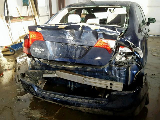 2HGFA16397H029485 - 2007 HONDA CIVIC DX BLUE photo 9