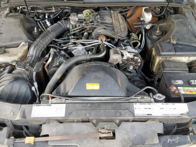 1FAPP6042NH142168 - 1992 FORD THUNDERBIR GRAY photo 7