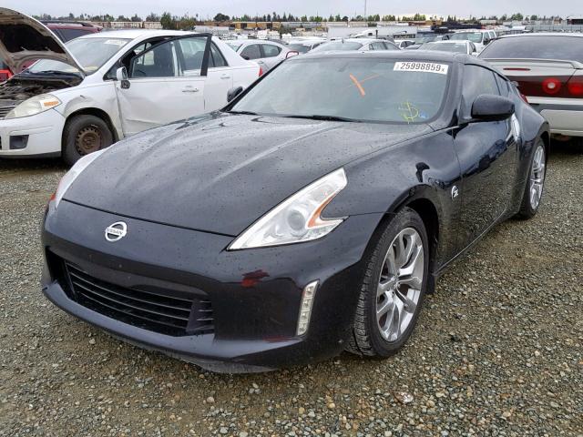 JN1AZ4EH4EM635497 - 2014 NISSAN 370Z BASE BLACK photo 2