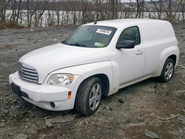 3GCCA85B79S606646 - 2009 CHEVROLET HHR PANEL WHITE photo 2