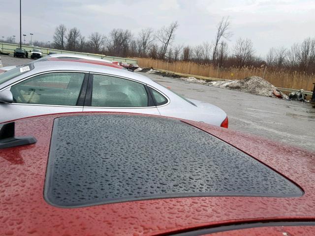 1G2ZM177284206837 - 2008 PONTIAC G6 GXP RED photo 9