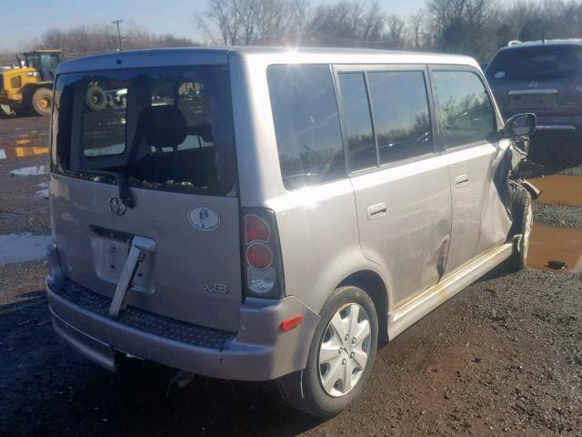 JTLKT334054007339 - 2005 TOYOTA SCION XB 灰色 照片 4