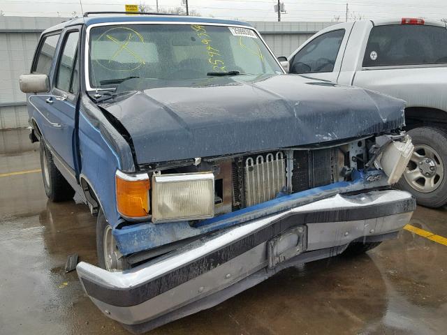 1FMEU15N9MLA08943 - 1991 FORD BRONCO U10 BLUE photo 9