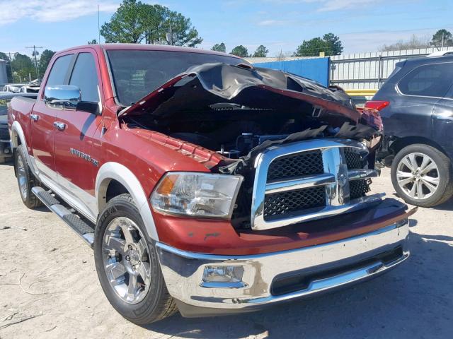 1C6RD6NT5CS246916 - 2012 DODGE RAM 1500 L RED photo 1