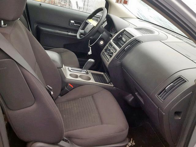 2FMDK3GC1ABA38426 - 2010 FORD EDGE SE SILVER photo 5