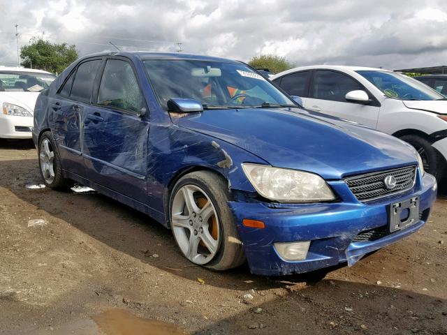 JTHBD192820047849 - 2002 LEXUS IS 300 BLUE photo 1