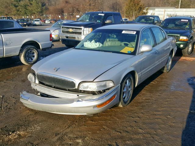 1G4CW54K6Y4237645 - 2000 BUICK PARK AVENU SILVER photo 2