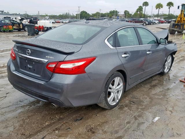 1N4BL3AP7HC225772 - 2017 NISSAN ALTIMA 3.5 GRAY photo 4